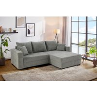 Jockenhöfer Gruppe Ecksofa "Elmau XL L-Form, B: 261cm" mit Bettfunktion, Bettkasten & 2 Zierkissen von Jockenhöfer Gruppe