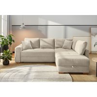 Jockenhöfer Gruppe Ecksofa "Sunset, Dauerschlafsofa mit" Tonnentaschen-Federkern, 5cm Kaltschaumtopper, flexible montierbar Jockenhöfer Gruppe Ecksofa "Sunset, Dauerschlafsofa mit" Tonnentaschen-Federkern, 5cm Kaltschaumtopper, flexible montierbar von Jockenhöfer Gruppe