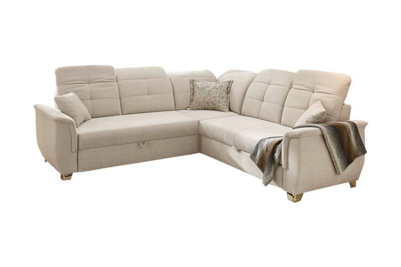 Jockenhöfer Gruppe Ecksofa UDINE, Beige, Chenille, Bettkasten, Gästebettfunktion, Kopfteilverstellungen, B 263 x H 104 x T 263 cm Jockenhöfer Gruppe Ecksofa UDINE, Beige, Chenille, Bettkasten, Gästebettfunktion, Kopfteilverstellungen, B 263 x H 104 x T 263 cm von Jockenhöfer Gruppe