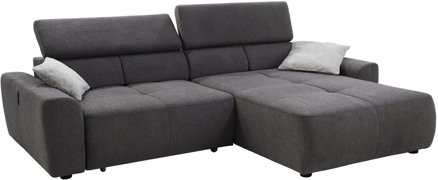 Jockenhöfer Gruppe Ecksofa Uno, L-Form, 140kg Belastbarkeit je Sitzplatz, elektromotorische Sitztiefenverstellung,USB-Ladeports,mit Kopfstützen Jockenhöfer Gruppe Ecksofa Uno, L-Form, 140kg Belastbarkeit je Sitzplatz, elektromotorische Sitztiefenverstellung,USB-Ladeports,mit Kopfstützen von Jockenhöfer Gruppe