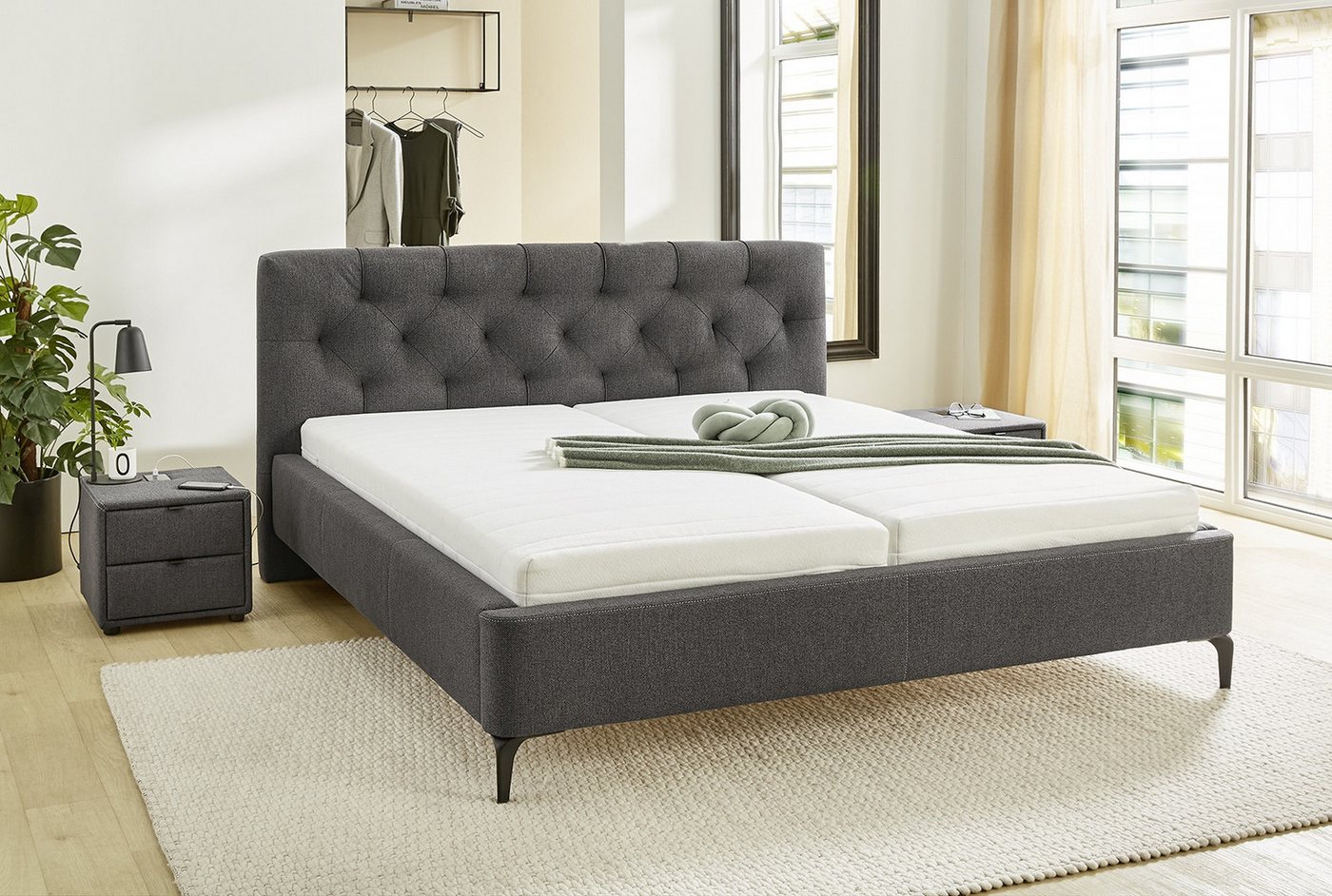 Jockenhöfer Gruppe Komplettschlafzimmer Polsterbett RIGA von Jockenhöfer Gruppe