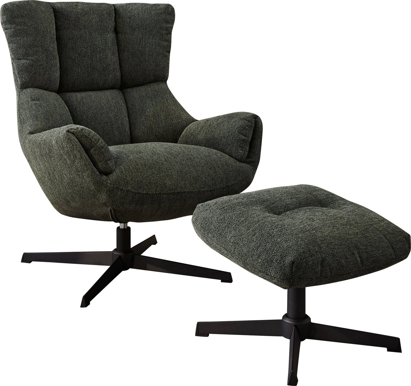 Jockenhöfer Gruppe Relaxsessel Melania, inklusive Hocker, 360° Drehfunktion, kuscheliger Webstoff Jockenhöfer Gruppe Relaxsessel Melania, inklusive Hocker, 360° Drehfunktion, kuscheliger Webstoff von Jockenhöfer Gruppe