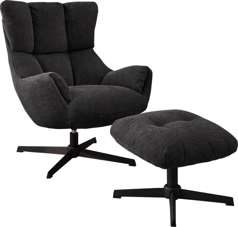 Jockenhöfer Gruppe Relaxsessel Melania, inklusive Hocker, 360° Drehfunktion, kuscheliger Webstoff Jockenhöfer Gruppe Relaxsessel Melania, inklusive Hocker, 360° Drehfunktion, kuscheliger Webstoff von Jockenhöfer Gruppe