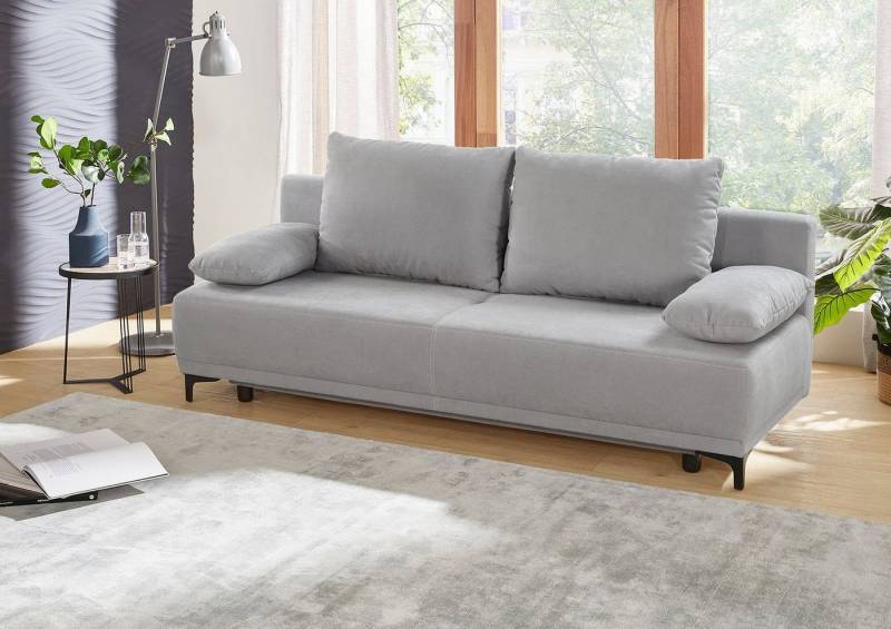 Jockenhöfer Gruppe Schlafsofa Luigi, praktischer Bettfunktion, Stauraum/Bettkasten, frei im Raum stellbar von Jockenhöfer Gruppe