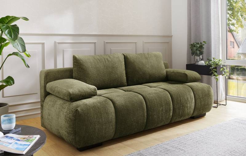 Jockenhöfer Gruppe Schlafsofa Reno, mit Gästebettfunktion und Bettkasten, Kuschelstoff Jockenhöfer Gruppe Schlafsofa Reno, mit Gästebettfunktion und Bettkasten, Kuschelstoff von Jockenhöfer Gruppe