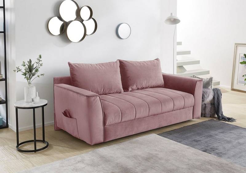 Jockenhöfer Gruppe Schlafsofa Rick, Gästebett, Schlaf-Liege, Liegefläche 200/86cm, Platzsparendes Sofa mit Gästebettfunktion, Federkernpolsterung von Jockenhöfer Gruppe