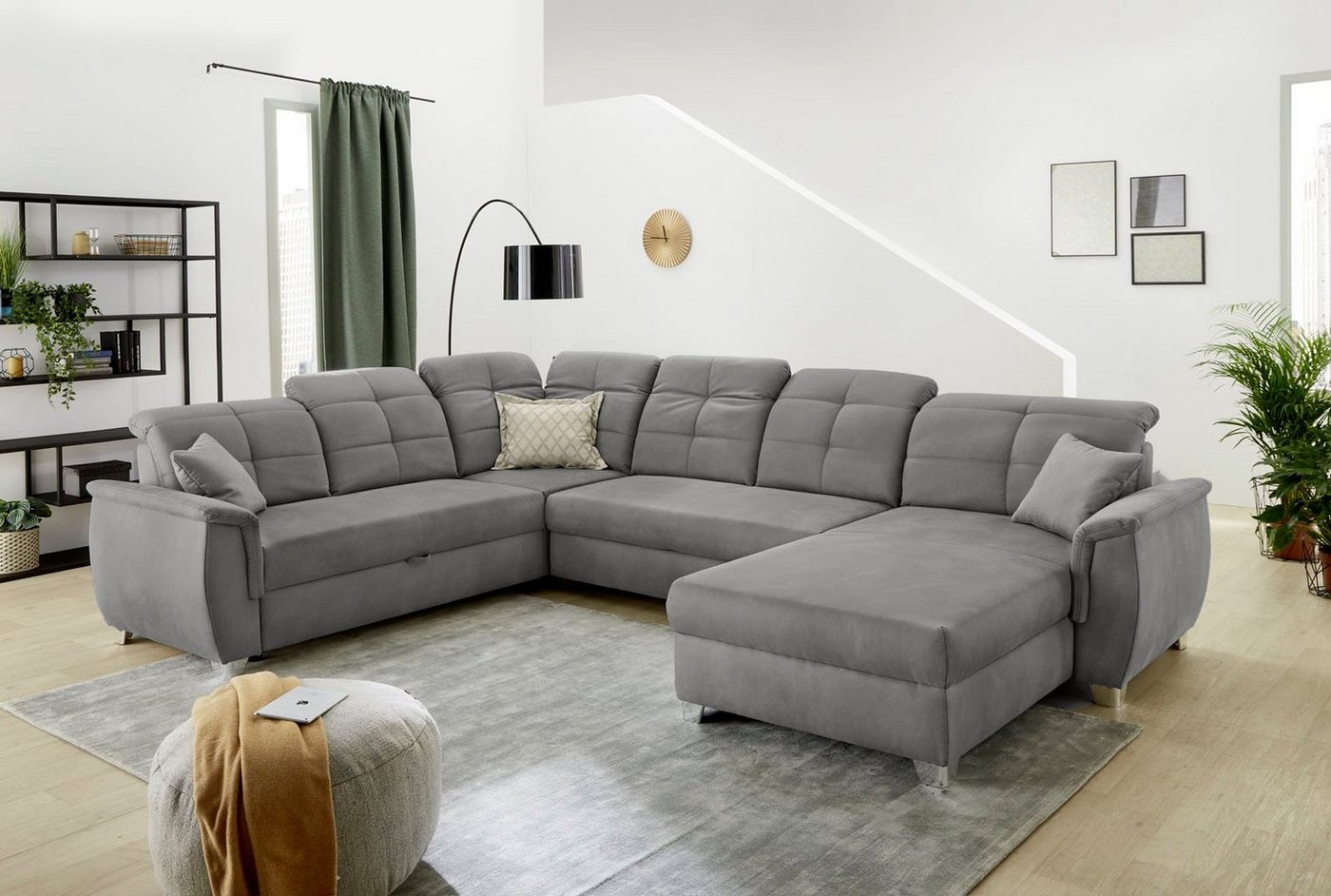 Jockenhöfer Gruppe Wohnlandschaft Livorno U-Form, mit 7 individuell verstellbaren Kopfteilen, Bett- und Relaxfunktion Jockenhöfer Gruppe Wohnlandschaft Livorno U-Form, mit 7 individuell verstellbaren Kopfteilen, Bett- und Relaxfunktion von Jockenhöfer Gruppe