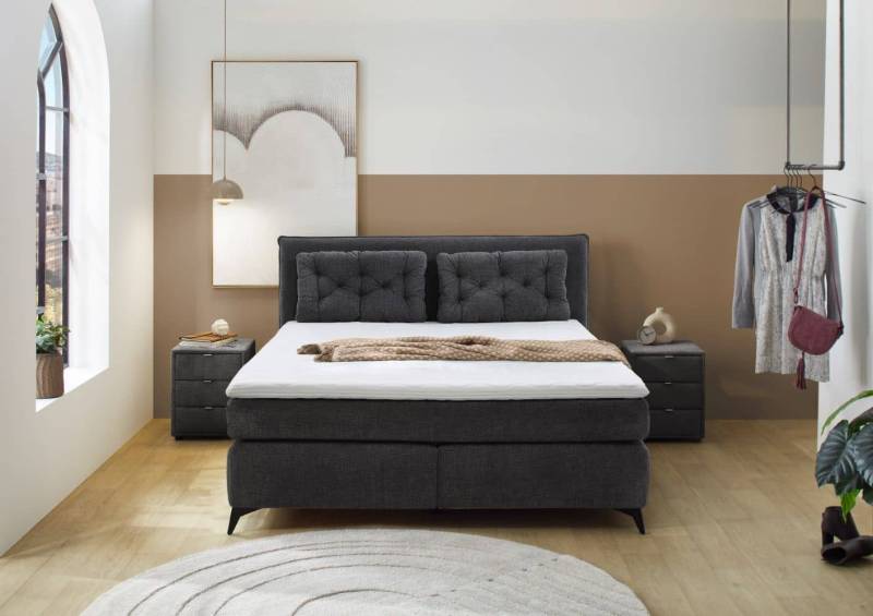 Boxspringbett Chalet 180x200 mit Topper – Jockenhöfer von Jockenhöfer