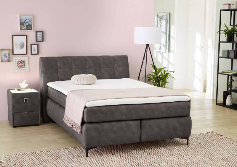 Boxspringbett Gitta 140x200 & 180x200 inklusive Topper– Jockenhöfer von Jockenhöfer