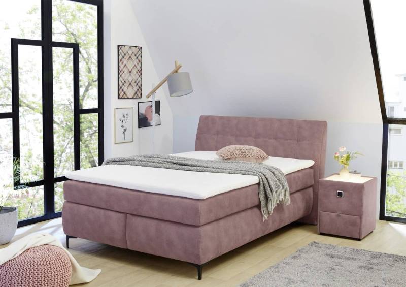 Boxspringbett Gitta 140x200 & 180x200 inklusive Topper– Jockenhöfer von Jockenhöfer