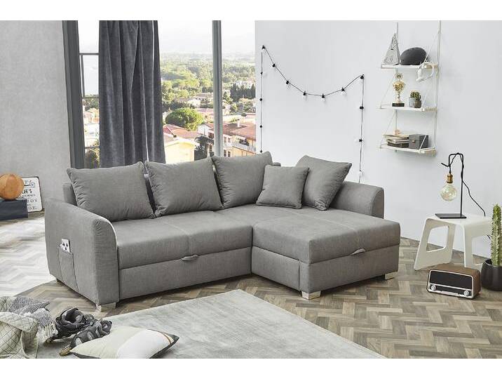 Ecksofa JOCKENHÖFER GRUPPE Boomer L-Form , grau, B:236cm T:94cm, Korpus: 100% Polyester, Kissen: 100% Polyester, Sofas, 2 seperate Liegeflächen, Ottomane links oder rechts montierbar Ecksofa JOCKENHÖFER GRUPPE Boomer L-Form , grau, B:236cm T:94cm, Korpus: 100% Polyester, Kissen: 100% Polyester, Sofas, 2 seperate Liegeflächen, Ottomane links oder rechts montierbar von Jockenhöfer