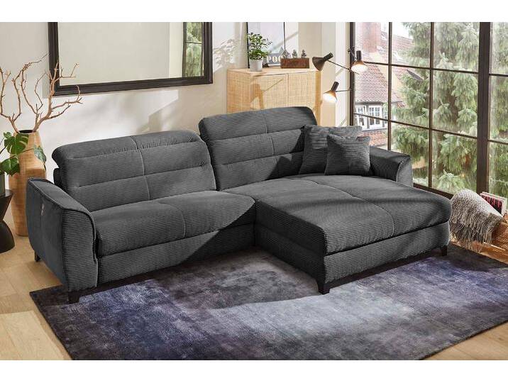 Ecksofa JOCKENHÖFER GRUPPE Double One L-Form , grau, B:288cm T:105cm, Korpus: 100% Polyester;Kissen: 100% Polyester, Sofas, mit 2x 120cm breiten, elektromotorischen Relaxfunktionen Ecksofa JOCKENHÖFER GRUPPE Double One L-Form , grau, B:288cm T:105cm, Korpus: 100% Polyester;Kissen: 100% Polyester, Sofas, mit 2x 120cm breiten, elektromotorischen Relaxfunktionen von Jockenhöfer