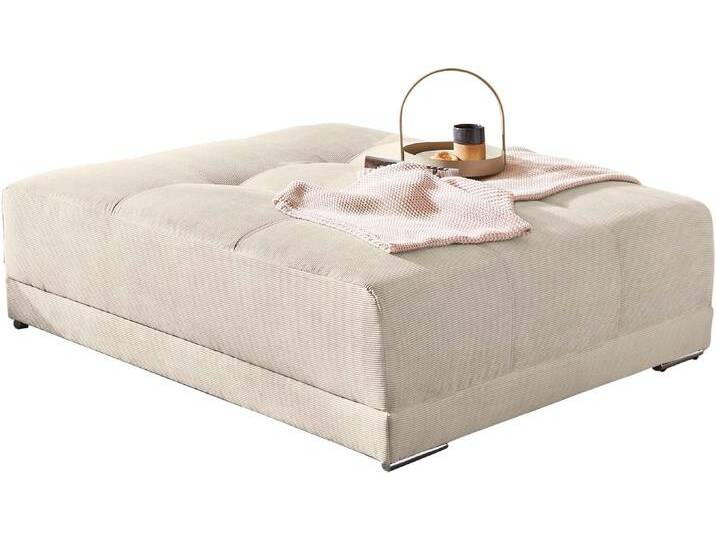 Hocker JOCKENHÖFER GRUPPE Moldau XXL, B: 120 cm , beige, B:120cm H:39cm T:120cm, Feincord: 100% Polyester, Hocker, Mega-Hocker im XXL-Format Hocker JOCKENHÖFER GRUPPE Moldau XXL, B: 120 cm , beige, B:120cm H:39cm T:120cm, Feincord: 100% Polyester, Hocker, Mega-Hocker im XXL-Format von Jockenhöfer
