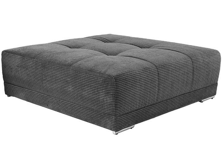 Hocker JOCKENHÖFER GRUPPE Moldau XXL, B: 120 cm , grau, B:120cm H:39cm T:120cm, Cord: 100% Polyester, Hocker, Mega-Hocker im XXL-Format Hocker JOCKENHÖFER GRUPPE Moldau XXL, B: 120 cm , grau, B:120cm H:39cm T:120cm, Cord: 100% Polyester, Hocker, Mega-Hocker im XXL-Format von Jockenhöfer