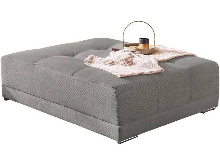 Hocker JOCKENHÖFER GRUPPE Moldau XXL, B: 120 cm , grau, B:120cm H:39cm T:120cm, Feincord: 100% Polyester, Hocker, Mega-Hocker im XXL-Format Hocker JOCKENHÖFER GRUPPE Moldau XXL, B: 120 cm , grau, B:120cm H:39cm T:120cm, Feincord: 100% Polyester, Hocker, Mega-Hocker im XXL-Format von Jockenhöfer