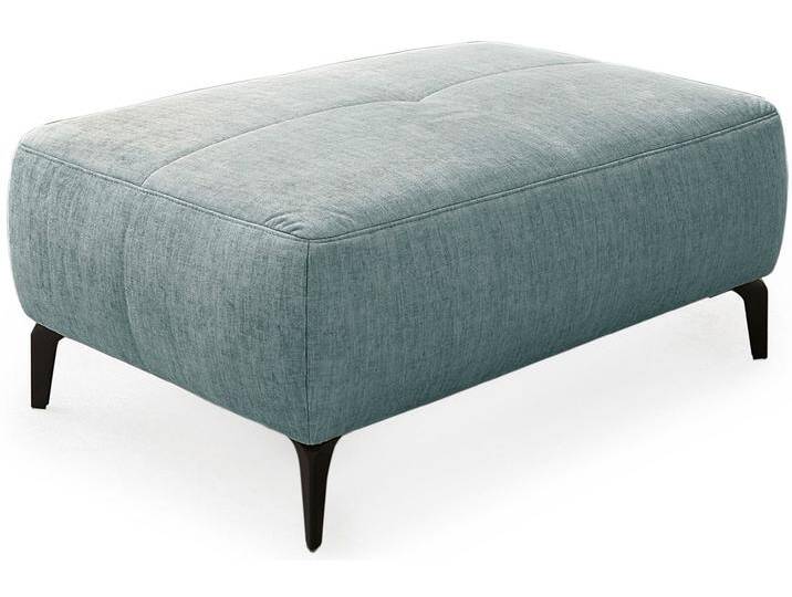 Hocker JOCKENHÖFER GRUPPE Salo , blau (hellblau), B:114cm T:81cm, Hocker, im Retrolook mit Wellenunterfederung und frei im Raum stellbar von Jockenhöfer