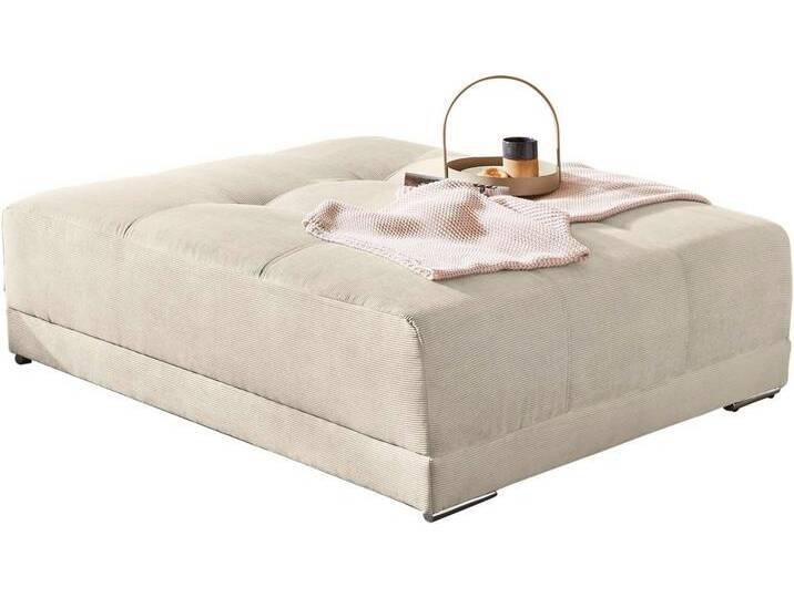 Jockenhöfer Gruppe Hocker Moldau XXL, B: 120 cm, Mega-Hocker im XXL-Format, beige, beige Jockenhöfer Gruppe Hocker Moldau XXL, B: 120 cm, Mega-Hocker im XXL-Format, beige, beige von Jockenhöfer
