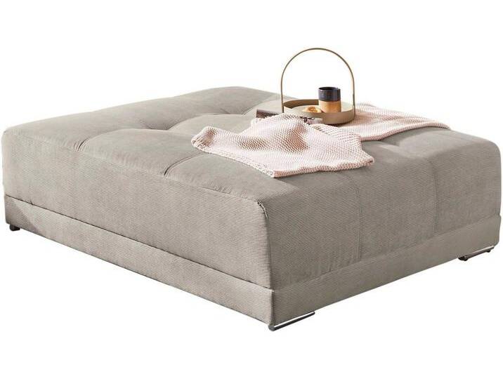 Jockenhöfer Gruppe Hocker Moldau XXL, B: 120 cm, Mega-Hocker im XXL-Format, grau, mittlegrau Jockenhöfer Gruppe Hocker Moldau XXL, B: 120 cm, Mega-Hocker im XXL-Format, grau, mittlegrau von Jockenhöfer