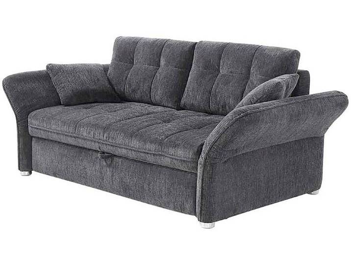 Jockenhöfer Gruppe Schlafsofa Leon, mit Schlaf- und Relaxfunktion, 3 Breiten und Farben wählbar, inklusive Kissen, grau von Jockenhöfer