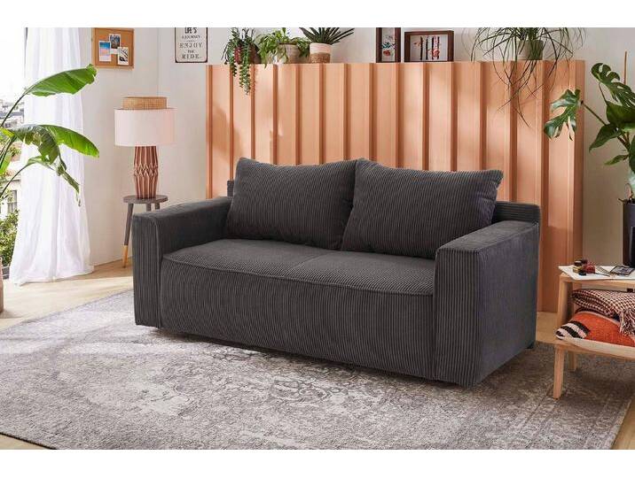 Jockenhöfer Gruppe Schlafsofa Ron, Platzsparendes Sofa mit Gästebettfunktion, Federkernpolsterung von Jockenhöfer