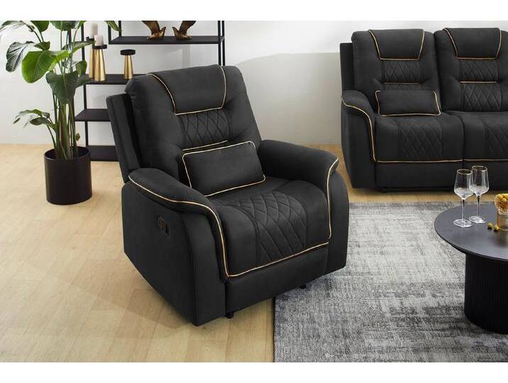 Jockenhöfer Gruppe Sessel Nevada, mit Liegefunktion, durch halbautomatische Relaxfunktion, TTFK-Polsterung, schwarz Jockenhöfer Gruppe Sessel Nevada, mit Liegefunktion, durch halbautomatische Relaxfunktion, TTFK-Polsterung, schwarz von Jockenhöfer