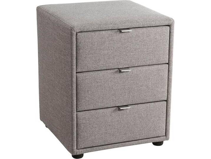 Nachtkonsole JOCKENHÖFER GRUPPE Lore , grau (grau 313, 09), H:53cm T:45cm, Sideboards von Jockenhöfer