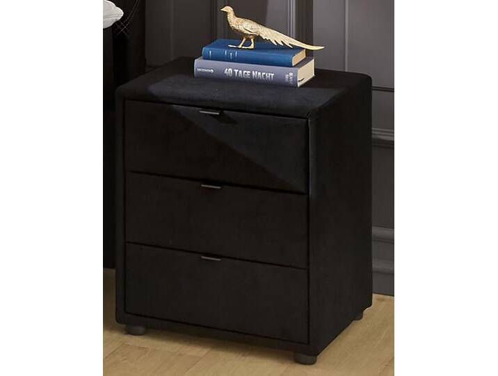 Nachtkonsole JOCKENHÖFER GRUPPE Lore , schwarz (schwarz 372, 06), H:53cm T:45cm, Sideboards von Jockenhöfer