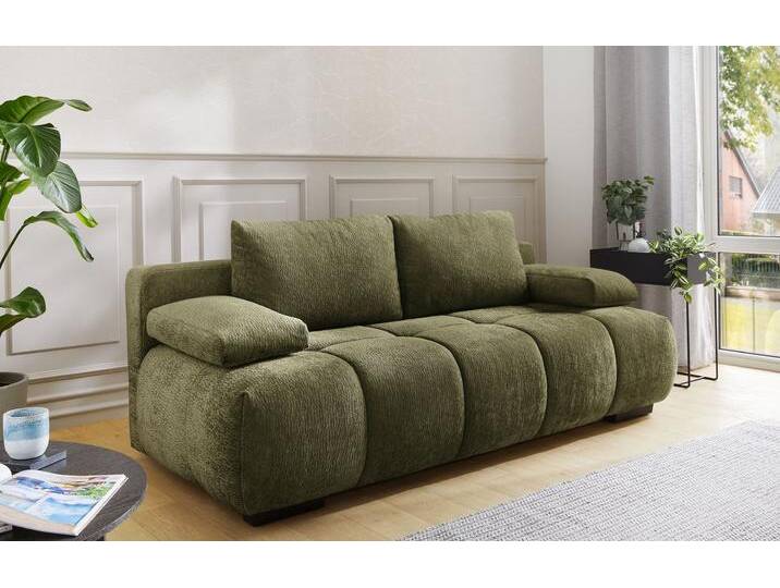 Schlafsofa JOCKENHÖFER GRUPPE Reno , grün, B:213cm T:101cm, Korpus: 100% Polyester;Kissen: 100% Polyester, Sofas, mit Gästebettfunktion und Bettkasten, Kuschelstoff Schlafsofa JOCKENHÖFER GRUPPE Reno , grün, B:213cm T:101cm, Korpus: 100% Polyester;Kissen: 100% Polyester, Sofas, mit Gästebettfunktion und Bettkasten, Kuschelstoff von Jockenhöfer