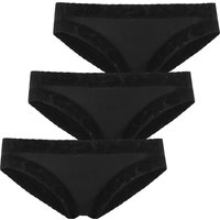 Jockey Bikinislip "Soft Stretch Lace" 3er Pack, mit dezenter Spitze besetzt von Jockey