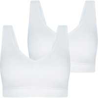 Jockey Bralette "Back Smoothing Seamfree" 2er Pack, weiche, eingenähte, drahtlos geformte Cups von Jockey