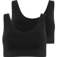 Jockey Bralette "Back Smoothing Seamfree" 2er Pack, weiche, eingenähte, drahtlos geformte Cups von Jockey