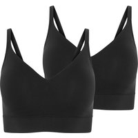 Jockey Bralette "Light Lift Seamfree" 2er Pack, ohne Bügel, ohne Seitennähte, Schaumstoff-Cups von Jockey