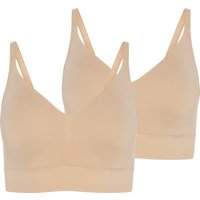 Jockey Bralette "Light Lift Seamfree" 2er Pack, ohne Bügel, ohne Seitennähte, Schaumstoff-Cups von Jockey