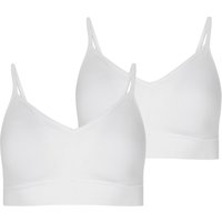 Jockey Bralette "Seamfree Stretch" 2er Pack, Ohne Seitennähte, Breites Unterbrustband, V-Ausschnitt von Jockey