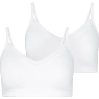 Jockey Bralette "Soft Stretch Lace" 2er Pack, verstellbare Träger für eine anpassbare Passform von Jockey