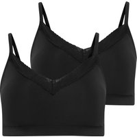 Jockey Bralette "Soft Stretch Lace" 2er Pack, verstellbare Träger für eine anpassbare Passform von Jockey
