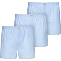 Jockey Webboxer "Boxer Woven" 3er Pack, in 3 Dessins von Jockey