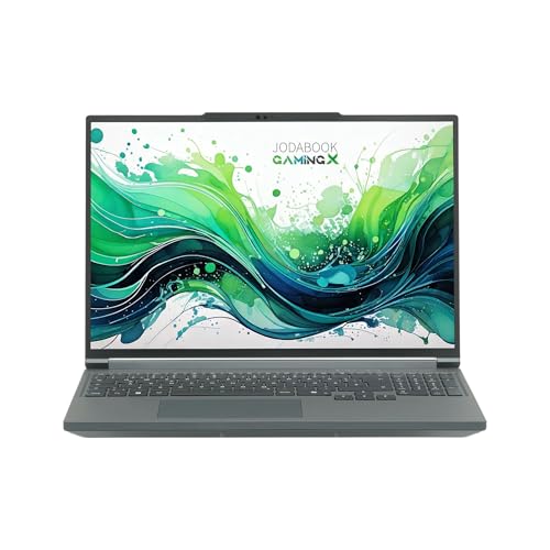JodaBook Gaming X N16 | 16" WQXGA 240Hz | Core i9 13900HX | RAM: 96GB (DDR5) | SSD: 2TB | NVIDIA RTX 5070 | Einzeltasten RGB Beleuchtung | Windows 11 Pro | Office 2024 Pro #mit Rucksack von JodaBook