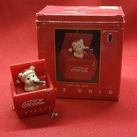 Coca Cola Now You See It Dont Cool Yule Pop Up Ornament von JodamelTreasures