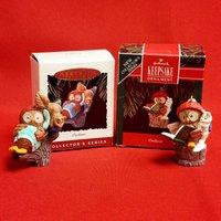 Vintage Hallmark Owliver Weihnachtseulen Ornament 2Er Set 1992 1993 Vintage Hallmark Owliver Weihnachtseulen Ornament 2Er Set 1992 1993 von JodamelTreasures