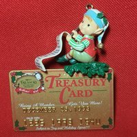 Vtg Enesco The Treasury Card Collectors Club Weihnachtsschmuck 1993 von JodamelTreasures