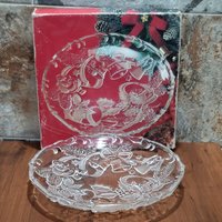 Vtg Mikasa Festlicher Geist Runde Hostess Platte 15 " von JodamelTreasures