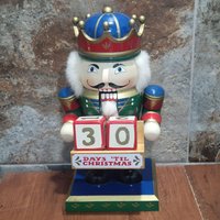 Weihnachten Nussknacker Tage Bis Countdown Zahlenblöcke von JodamelTreasures