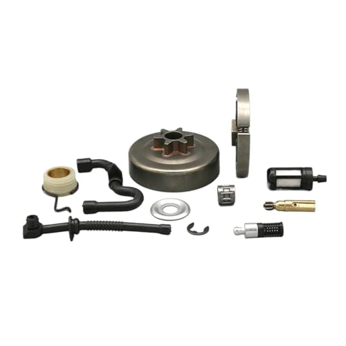 Jodriva 3/8 6T Kupplungstrommel Kettenrad Unterlegscheibe Lager Öl Kraftstofffilter Schlauchpumpe, for STIHL, MS170 MS180 MS 170 180 017 018 Kettensägenteile Kraftstoffleitung für Kettensägen Jodriva 3/8 6T Kupplungstrommel Kettenrad Unterlegscheibe Lager Öl Kraftstofffilter Schlauchpumpe, for STIHL, MS170 MS180 MS 170 180 017 018 Kettensägenteile Kraftstoffleitung für Kettensägen von Jodriva