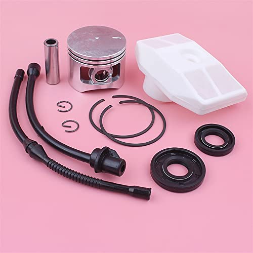 Jodriva 45mm Kolben Kit Chinesische Kettensäge 5200 52cc Luftfilter Heizöl Linie Schlauch Öl Dichtung Ersatz Ersetzen Werkzeug Teil Бензопила Kraftstoffleitung für Kettensägen Jodriva 45mm Kolben Kit Chinesische Kettensäge 5200 52cc Luftfilter Heizöl Linie Schlauch Öl Dichtung Ersatz Ersetzen Werkzeug Teil Бензопила Kraftstoffleitung für Kettensägen von Jodriva