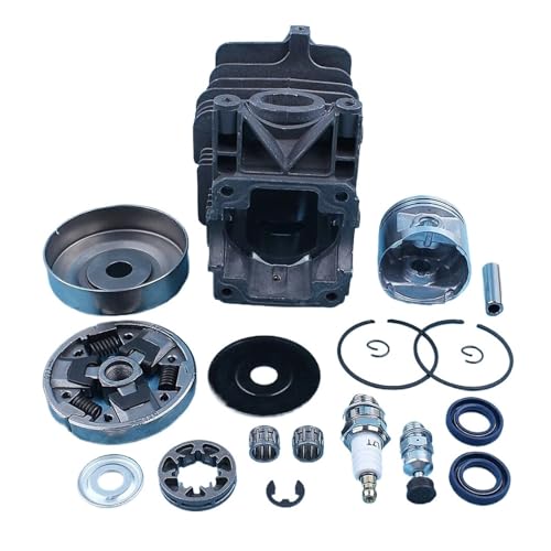 Jodriva 46-mm-Zylinderkolben-Kupplungstrommel-Öldichtungssatz, for STIHL, MS270 MS280 MS280C MS 280 270 Kettensäge .325" Felgenritzel-Unterlegscheibenlager Kurbelwellenlagersatz für Kettensägen Jodriva 46-mm-Zylinderkolben-Kupplungstrommel-Öldichtungssatz, for STIHL, MS270 MS280 MS280C MS 280 270 Kettensäge .325" Felgenritzel-Unterlegscheibenlager Kurbelwellenlagersatz für Kettensägen von Jodriva