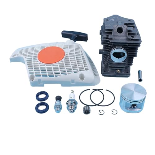 Jodriva 46-mm-Zylinderkolben-Rückstoßstarter-Öldichtungslagersatz for STIHL, MS270 MS280 MS280C Kettensägen-Ersatzteile Kurbelwellenlagersatz für Kettensägen Jodriva 46-mm-Zylinderkolben-Rückstoßstarter-Öldichtungslagersatz for STIHL, MS270 MS280 MS280C Kettensägen-Ersatzteile Kurbelwellenlagersatz für Kettensägen von Jodriva