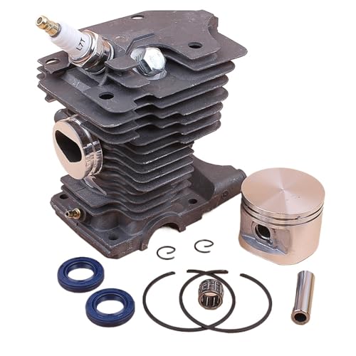 Jodriva 46mm Zylinderkolbensatz, for STIHL, for MS270 MS280 MS 270 280 Dekompressionsventil Zündkerze Öldichtung Kettensägenteil Kurbelwellenlagersatz für Kettensägen Jodriva 46mm Zylinderkolbensatz, for STIHL, for MS270 MS280 MS 270 280 Dekompressionsventil Zündkerze Öldichtung Kettensägenteil Kurbelwellenlagersatz für Kettensägen von Jodriva