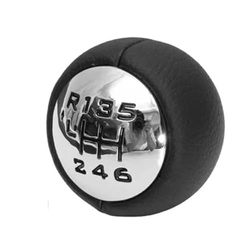 Jodriva 5/6-Gang-Auto-Schaltknauf-Abdeckung, for 307 308 3008 407 5008 807, for Partner, B9 TEPEE, for Citroen, C3 C4 C8 Schaltsack(BLACK 6 Speed) von Jodriva