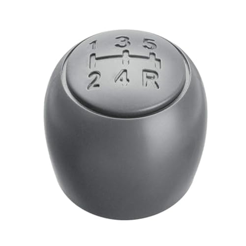 Jodriva 5-Gang-Auto-Schaltknauf-Abdeckung, for FIAT, 500 500c 2007–2013, Panda 2003–2012, Hebel-Gamaschen-Staubschutz Schaltsack(BLACK Gear knob) von Jodriva